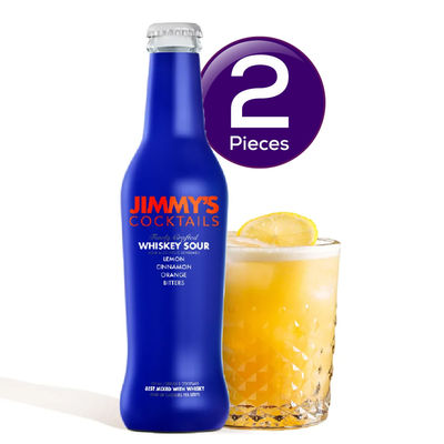 Jimmy's Whiskey Sour - Cocktail Mixer 250 ml Combo