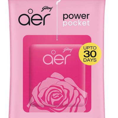 Power Pocket Bathroom Freshener - Rose Fresh Blossom
