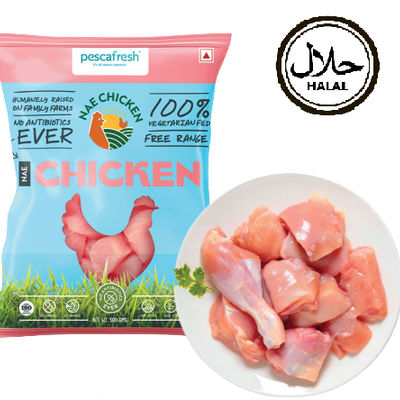 NAE Chicken Skinless Curry - Cut