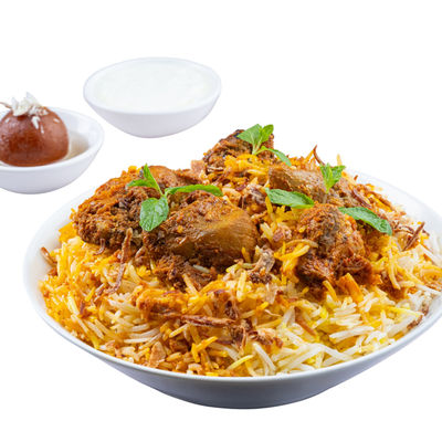 Charcoal Chicken Biryani 1 Plate