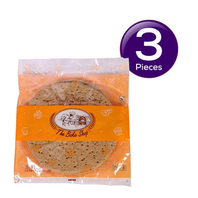 The Bake Shop Pizza Base- Whole Wheat 150 g Combo