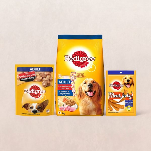 Pedigree adult 3kg clearance