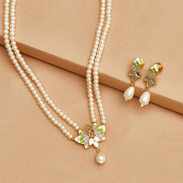 Pearl jewellery sets with price shop