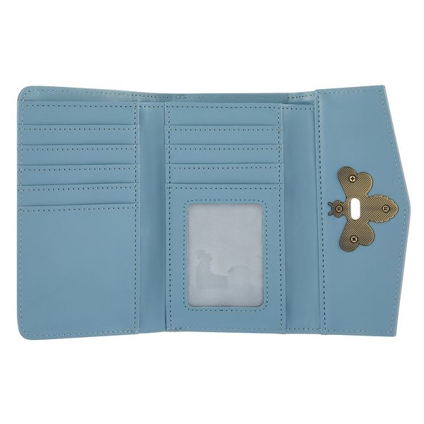 Accessorize London Women s Faux Leather Britney Bee Wallet Blue Buy online at 1250 near me