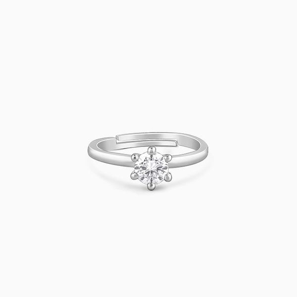 Giva Silver Snowfall Ring Buy online at 1169 near me