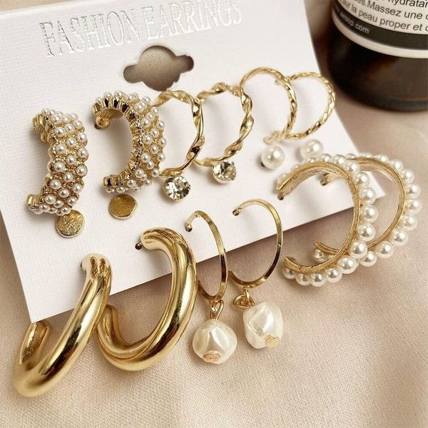 YouBella Jewellery Celebrity Inspired Gold Plated Earrings Combo For Girls And Women Style 8 Buy online at 286 near me