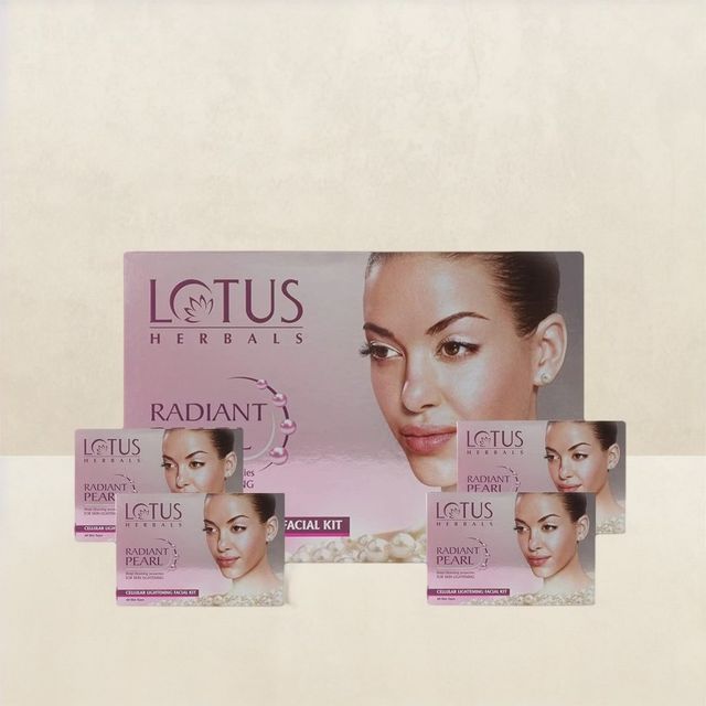 Lotus radiant pearl facial kit price on sale