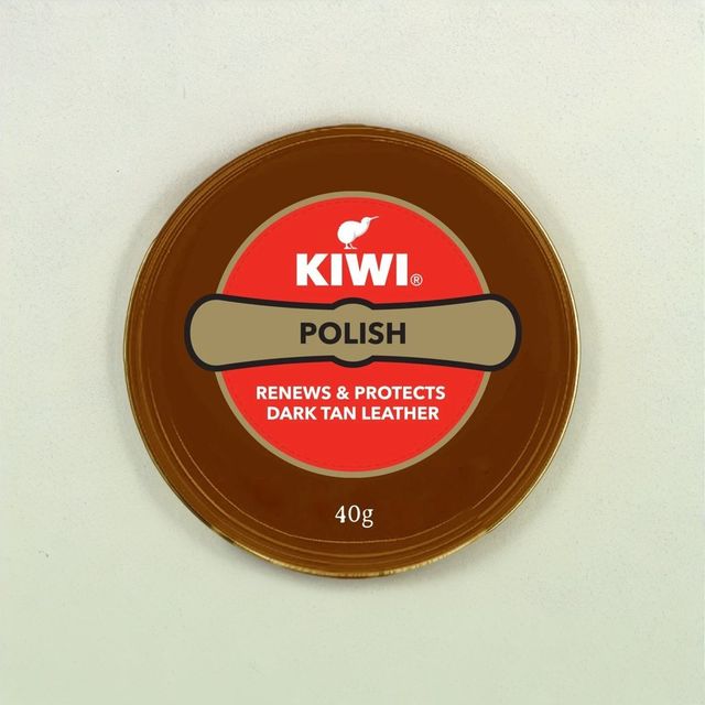 Buy Kiwi Wax Shoe Polish Renews And Protects Dark Tan Leather 40 g at 84 Instant Online Delivery Zepto