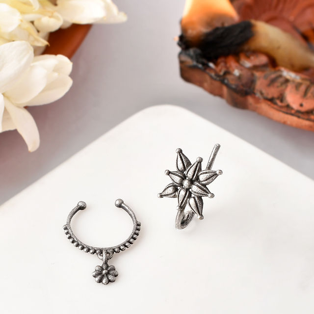 Voylla Nrityotsava Advika Nose Pin Buy online at 350 near me