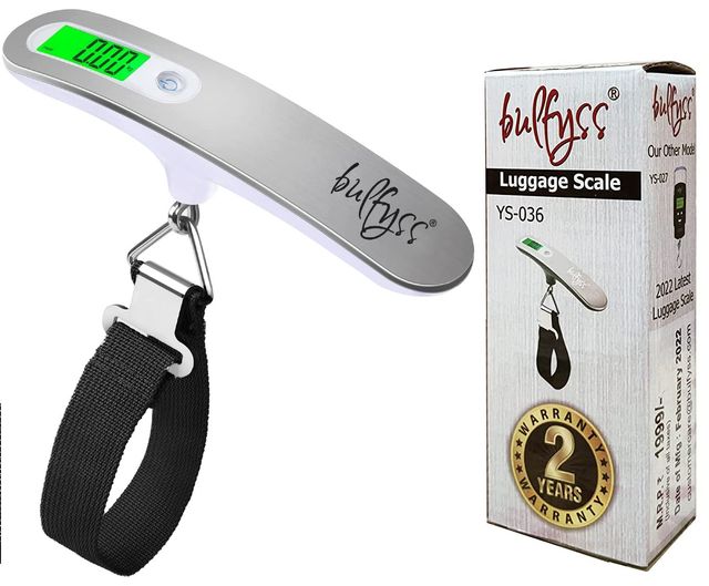 Bulfyss Electronic Metal Portable Belt Hanging Digital Weighing Luggage Scale Buy online at 1999 near me