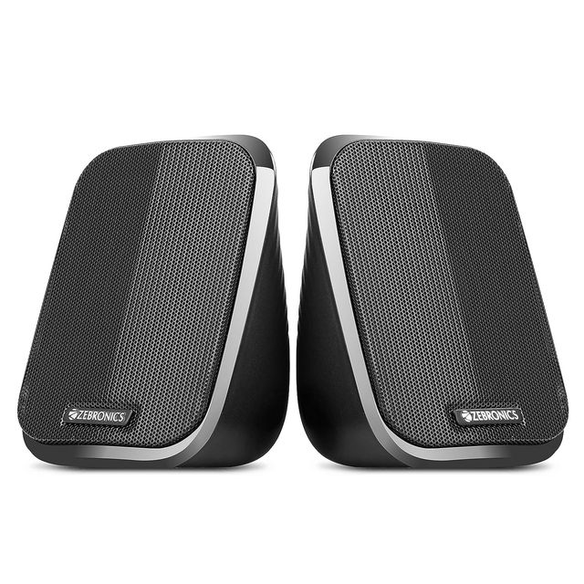 Zebronics Fame 5 Watts 2.0 Multi Media Speakers With Aux USB and Volume Control Black Buy online at 349 near me