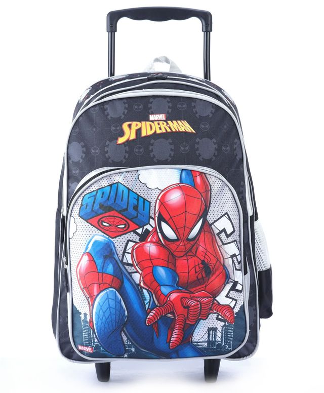Buy Marvel Spiderman School Trolley Bag 16 inches 1 Piece at 1158 Instant Online Delivery Zepto
