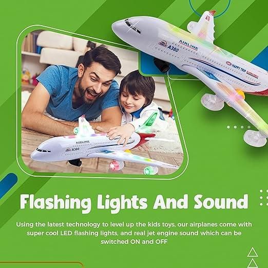Buy Toyshine A380 Airplane Toy for Kids Fun Educational for Boys Girls Ages 3 12 1 piece at 426 Instant Online Delivery Zepto