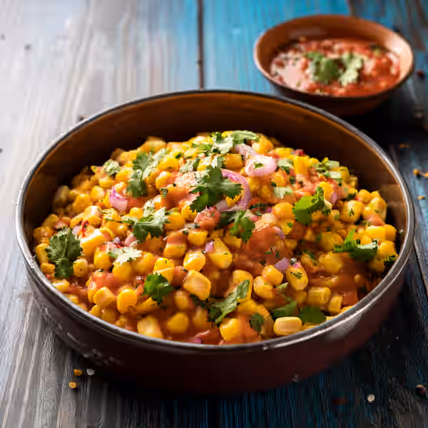 Corn Chaat Recipe