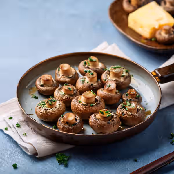 Garlic Butter Mushrooms Recipe