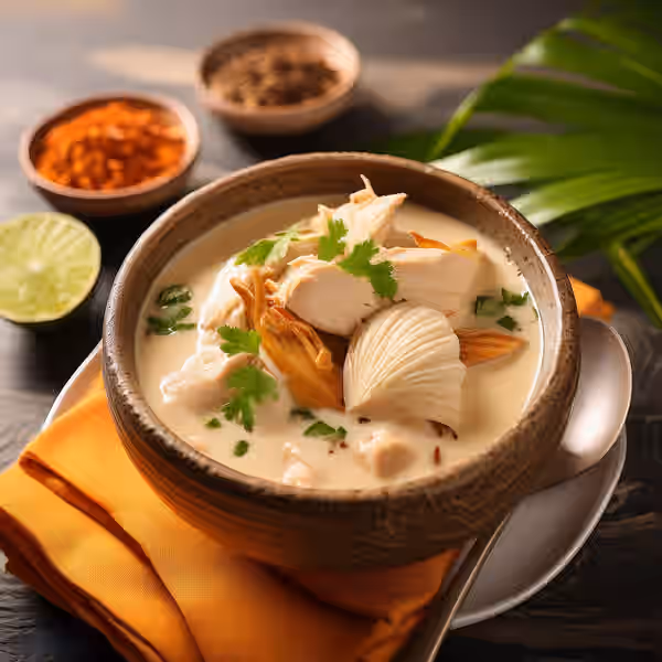 Tom Kha Gai (Coconut Soup) Recipe