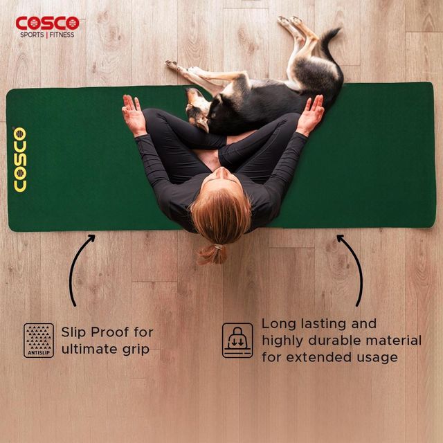 Buy Cosco Yoga Mat Chakra 4Mm 1.00 Piece Made In India 1 piece at 299 Instant Online Delivery Zepto