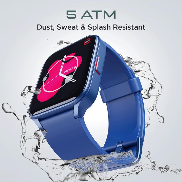 Buy boAt Wave Max Smart Watch w 1.78 AMOLED Display HR SpO2 Monitoring 100 Sports Modes Deep Blue 1 piece at 999 Instant Online Delivery Zepto