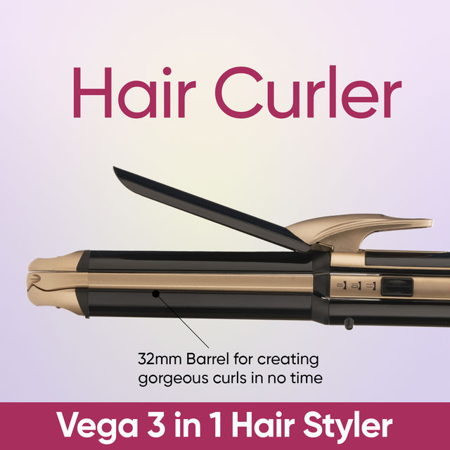 Vega straightener and curler sale