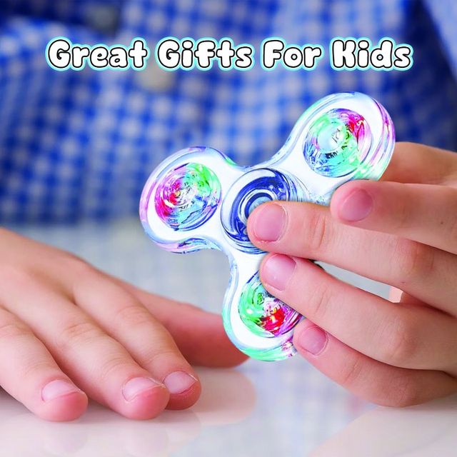 Buy Wembley Led Light Spinner Toy High Speed Finger Spin Sensory Stress Relief Toy For Kids Adults 1 piece at 487 Instant Online Delivery Zepto