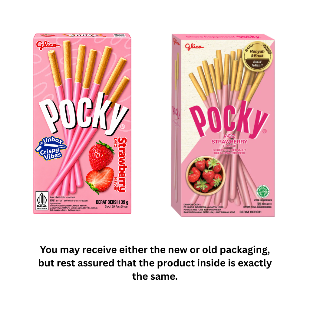 Pocky Strawberry Flavour Biscuit Sticks - Buy at ₹160 Online