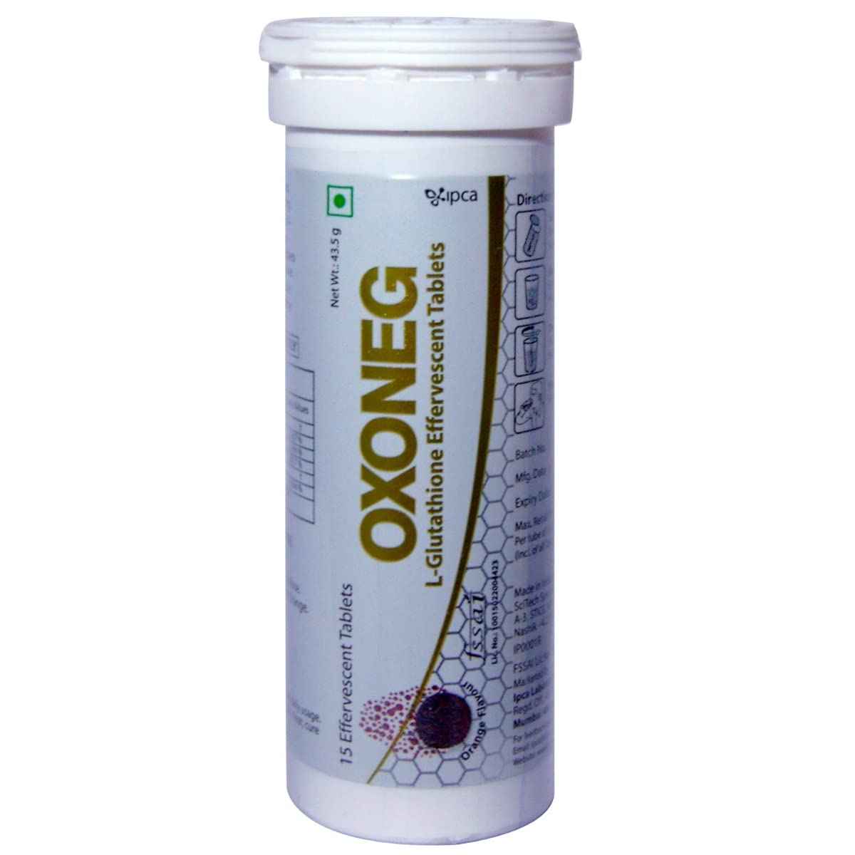 Oxoneg Orange Flavour Effervescent Tablet - Buy at ₹1342 Online | Instant Delivery