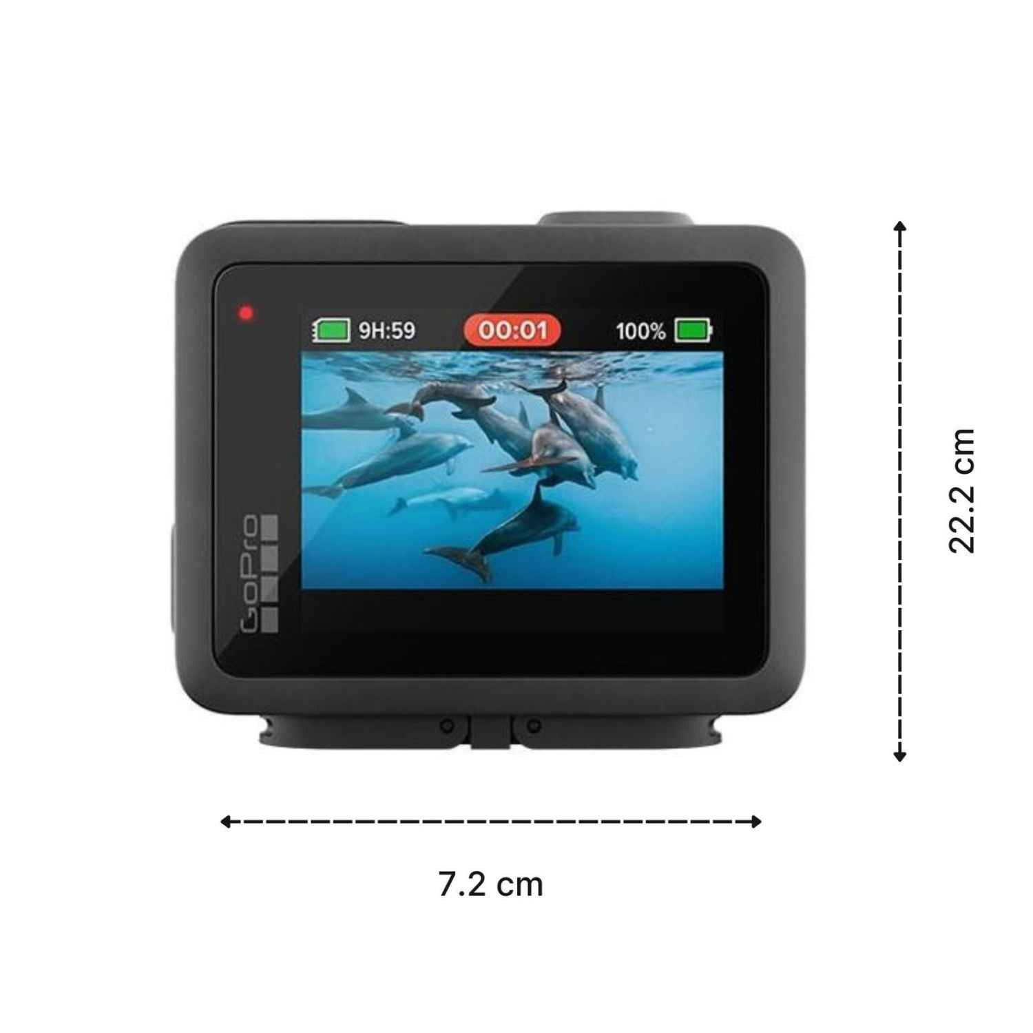 Gopro Hero Lightweight Rugged & Waterproof 4K Action Camera With
