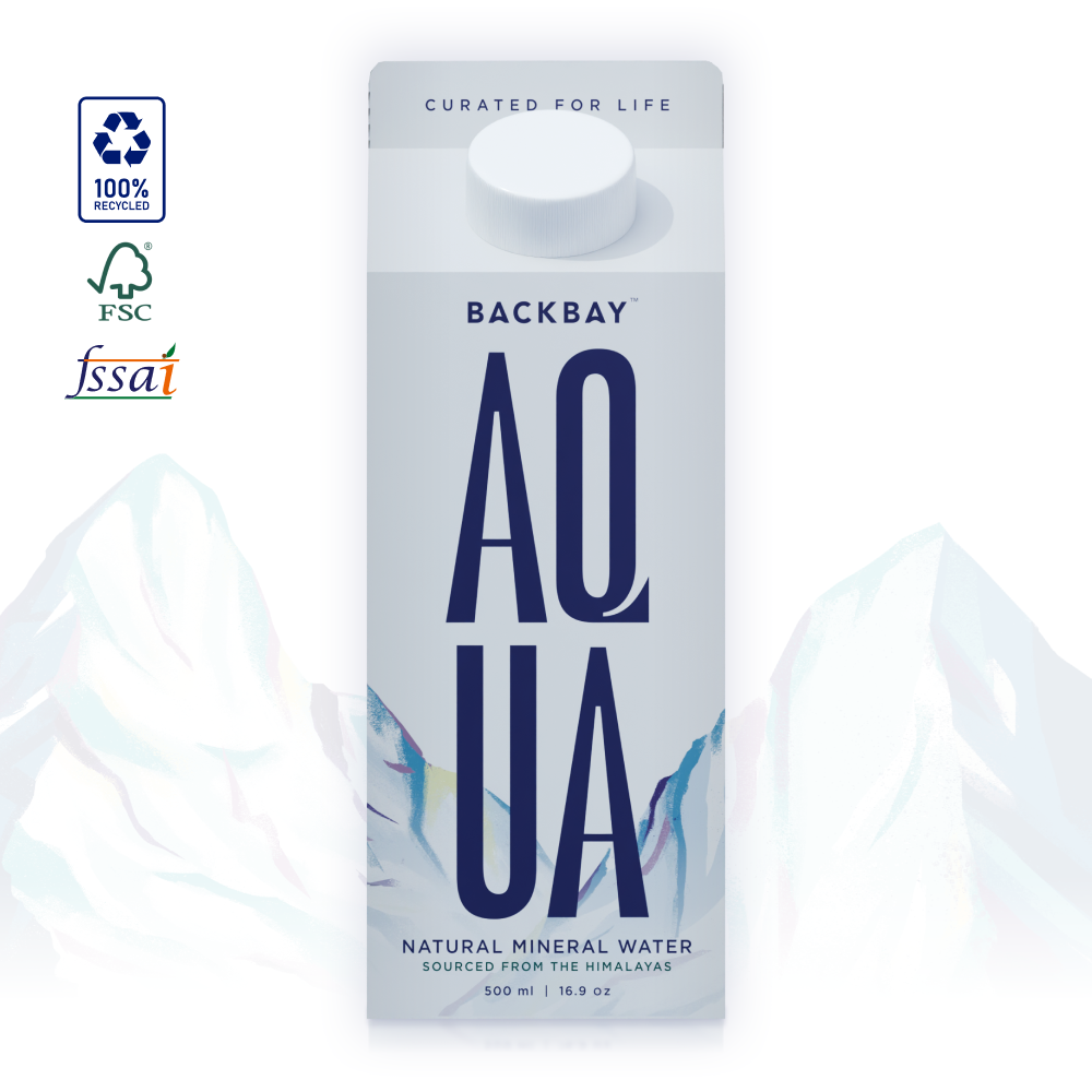 Backbay Aqua Himalayan Mineral Water - Buy at ₹105 Online | Instant Delivery