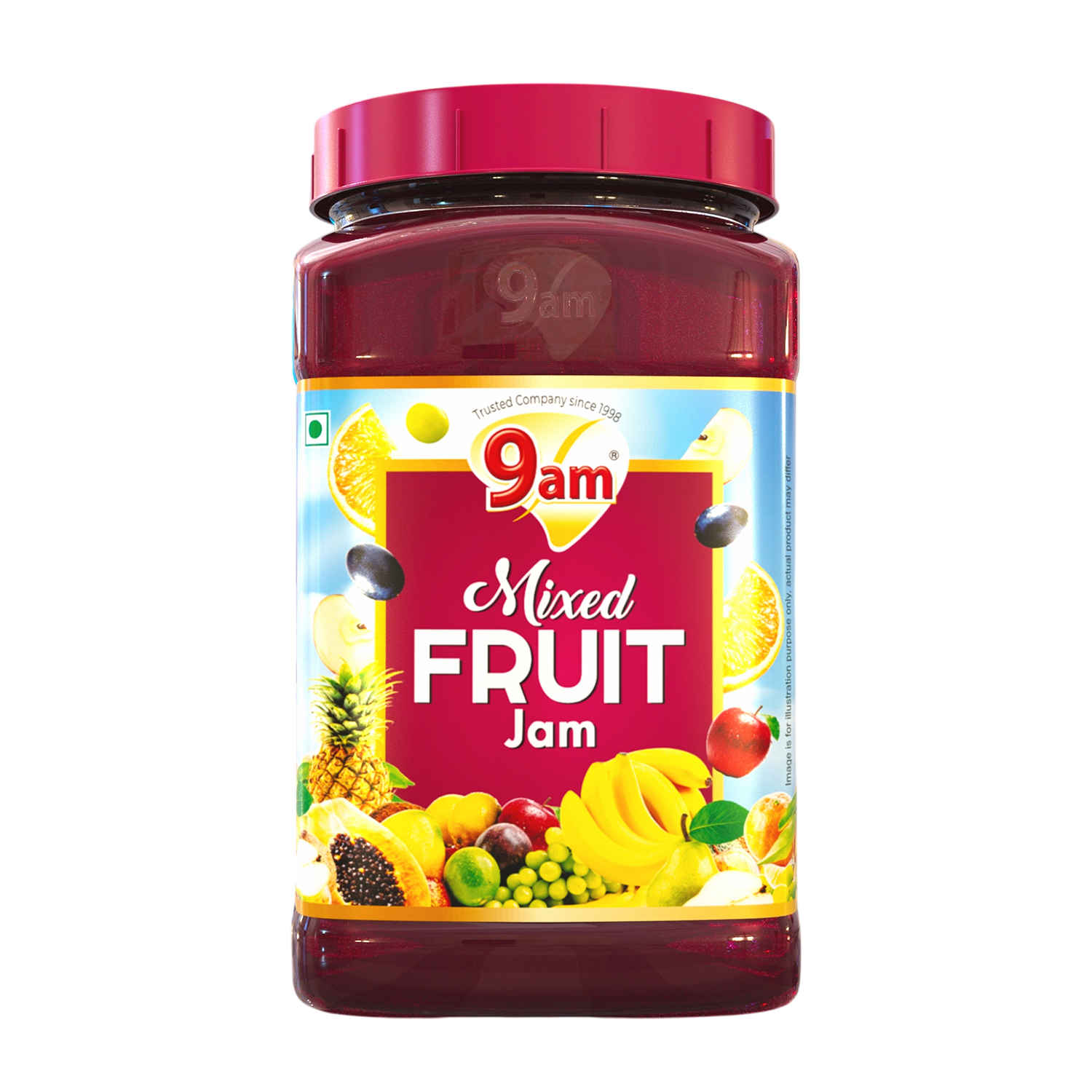 9am Mixed Fruit Jam, Fresh & Flavourful Fruit Spread - Buy at