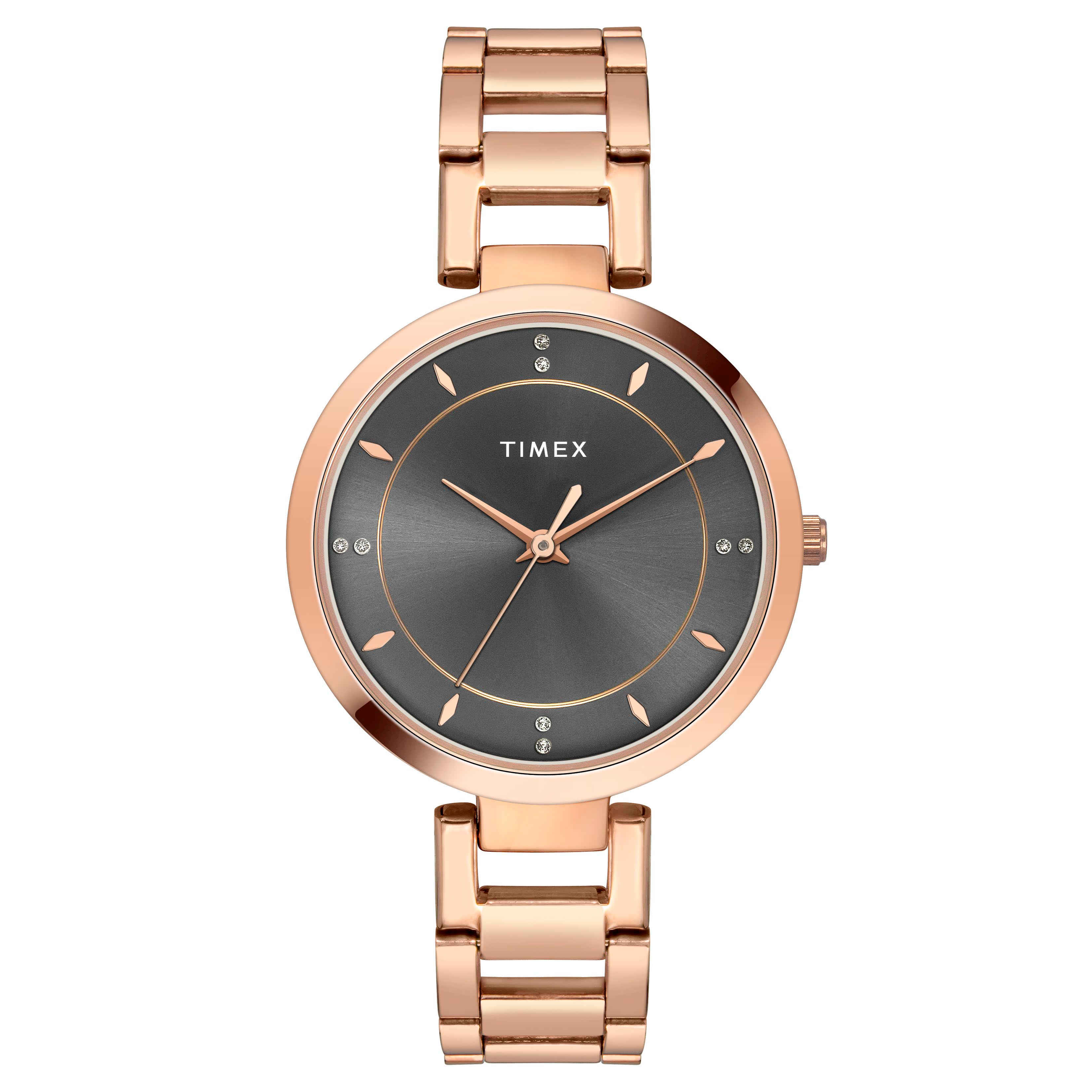 TIMEX Women's Grey Round Dial Analog Watch - Buy at ₹2450 Online
