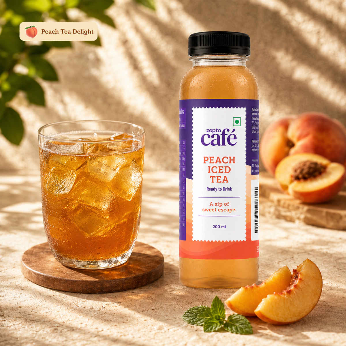 Peach Iced Tea - Buy at ₹123 Online | Instant Delivery - Zepto
