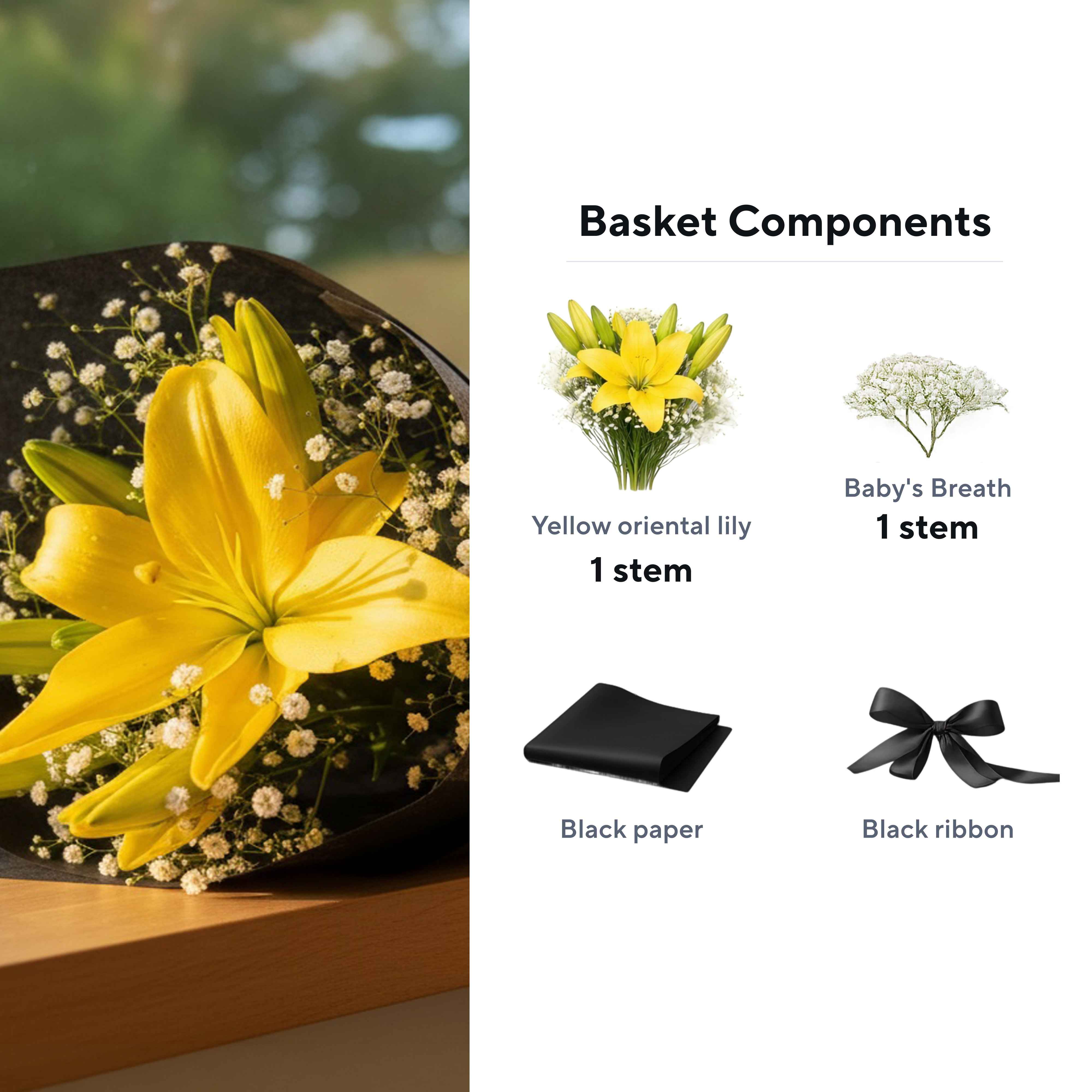 Lily様 Asiatic Lily Yellow - Buy at ₹129 Online | Instant Delivery - Zepto