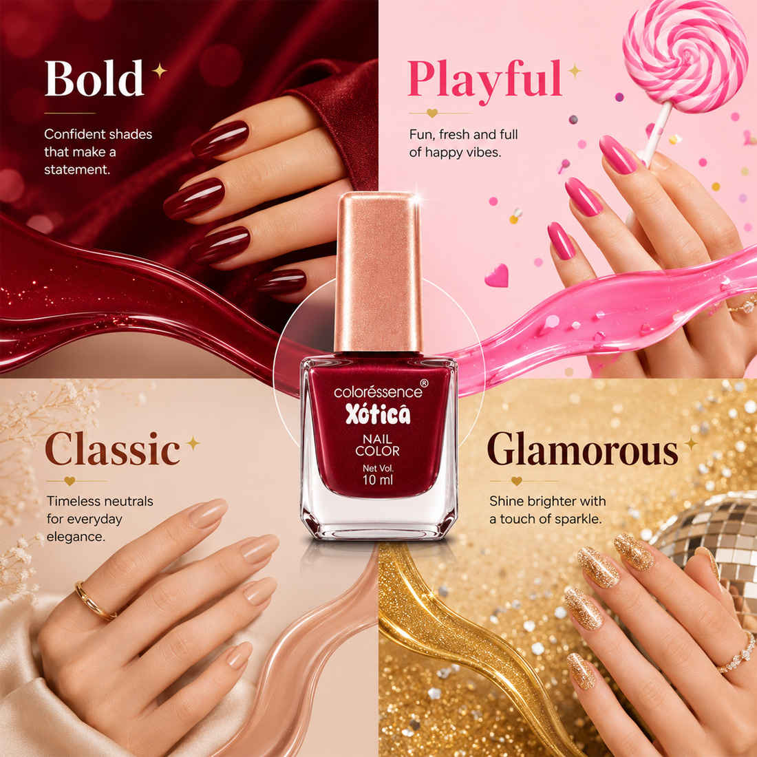 Coloressence Xotica Nail Paint - Buy at ₹89 Online | Instant