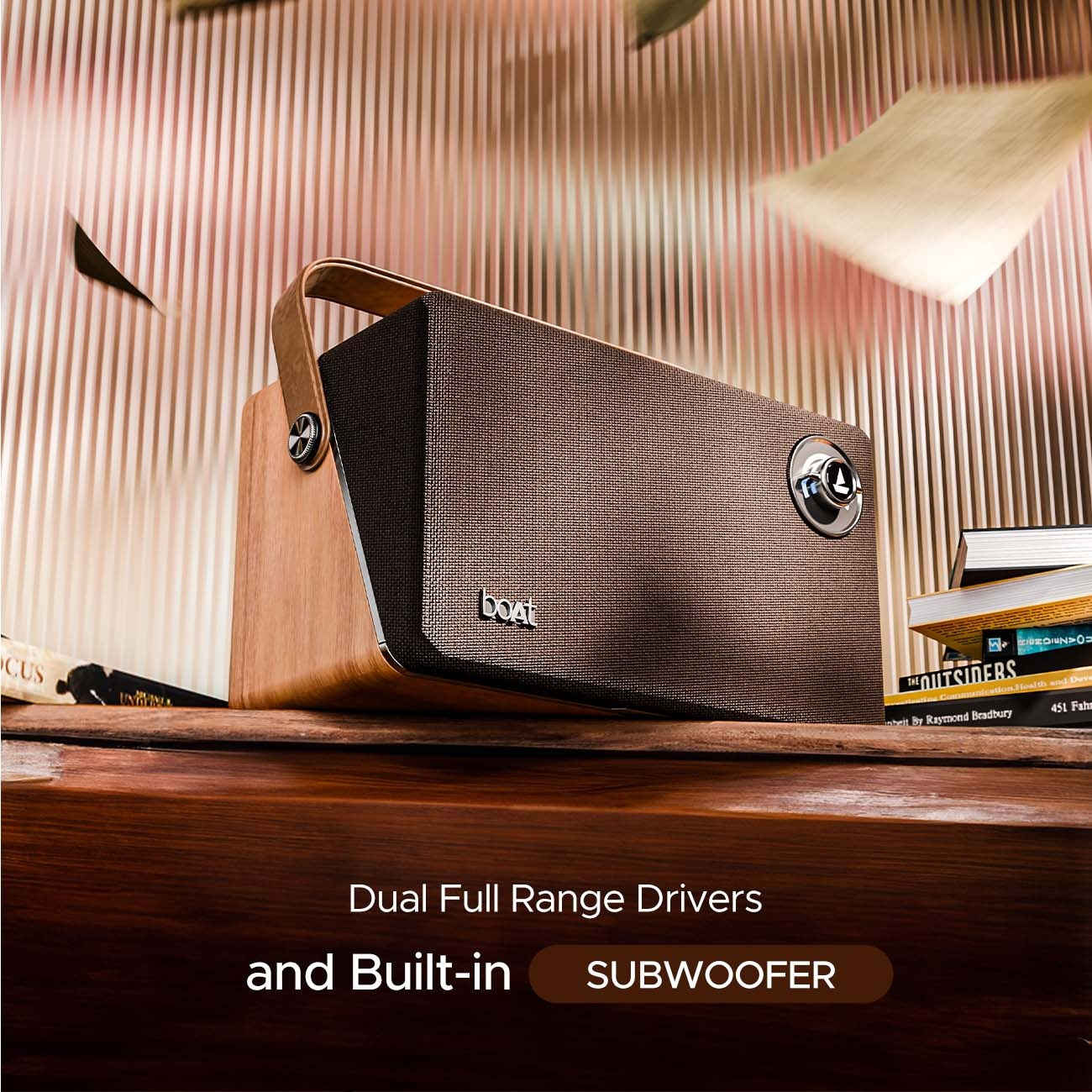 boAt Stone Majestic Bluetooth Speaker w/ 90W Signature Sound, 6