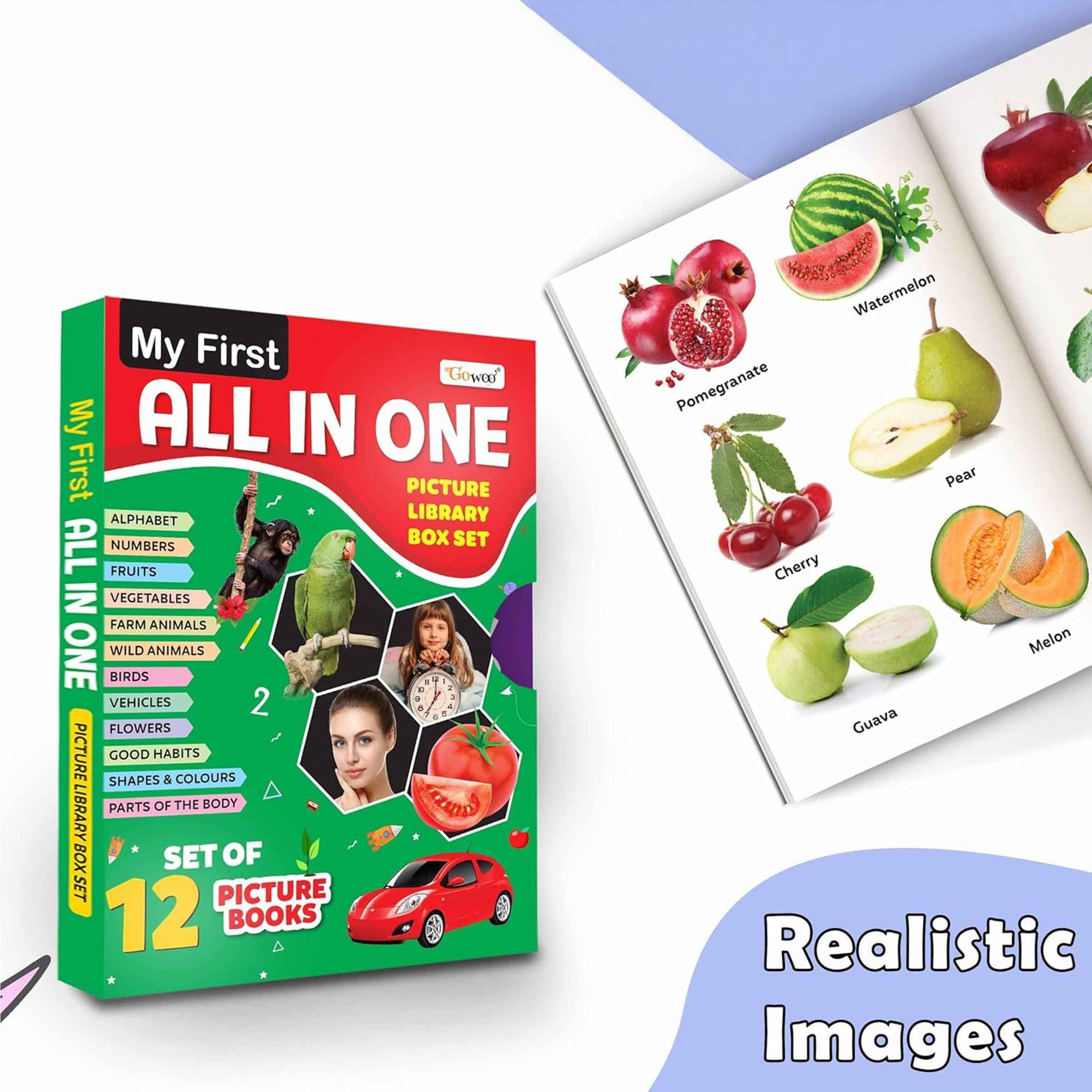 My First All in One Picture Library Box of 12 - Buy at ₹209