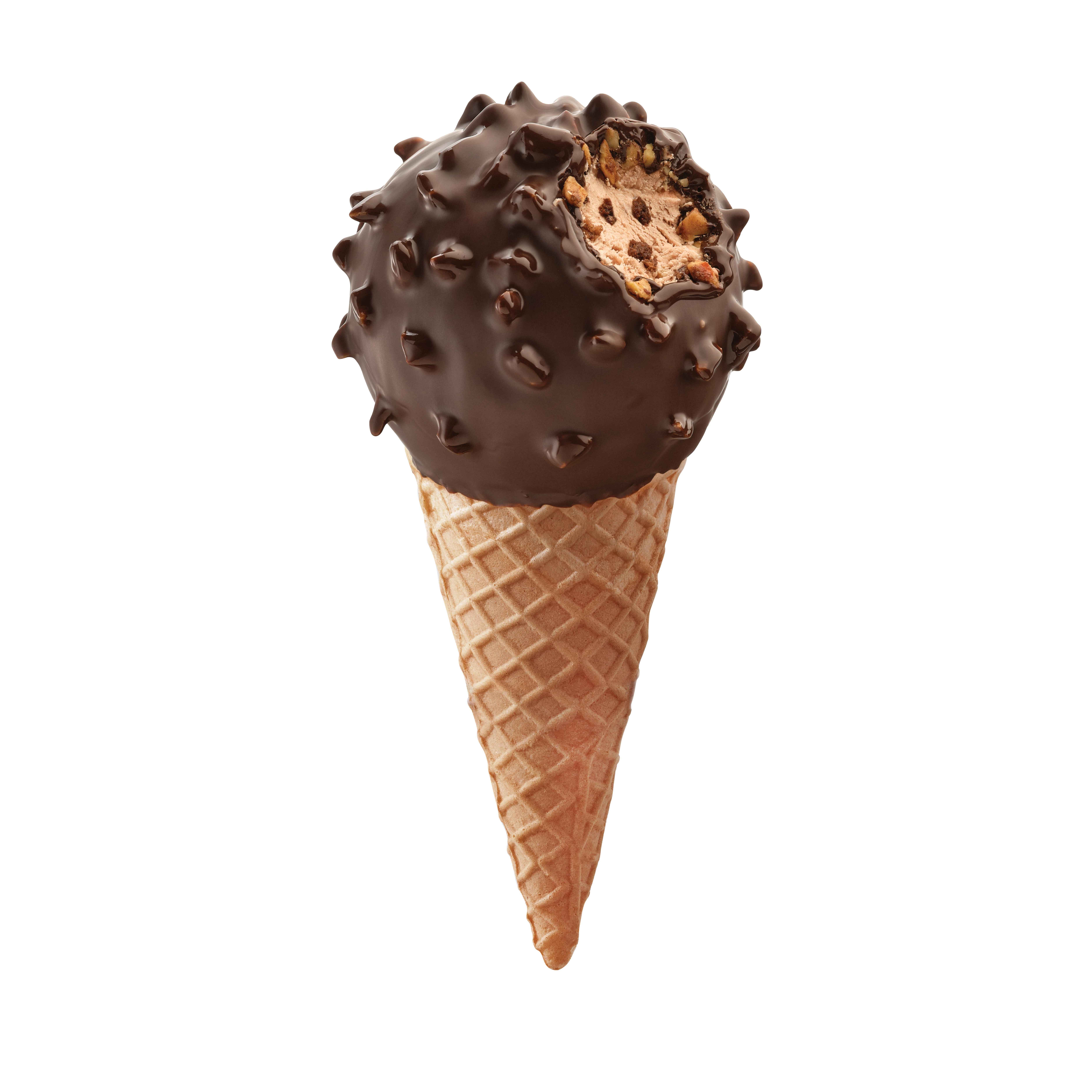 Hoccol Hazelnut Mudslide Ice Cream Cone