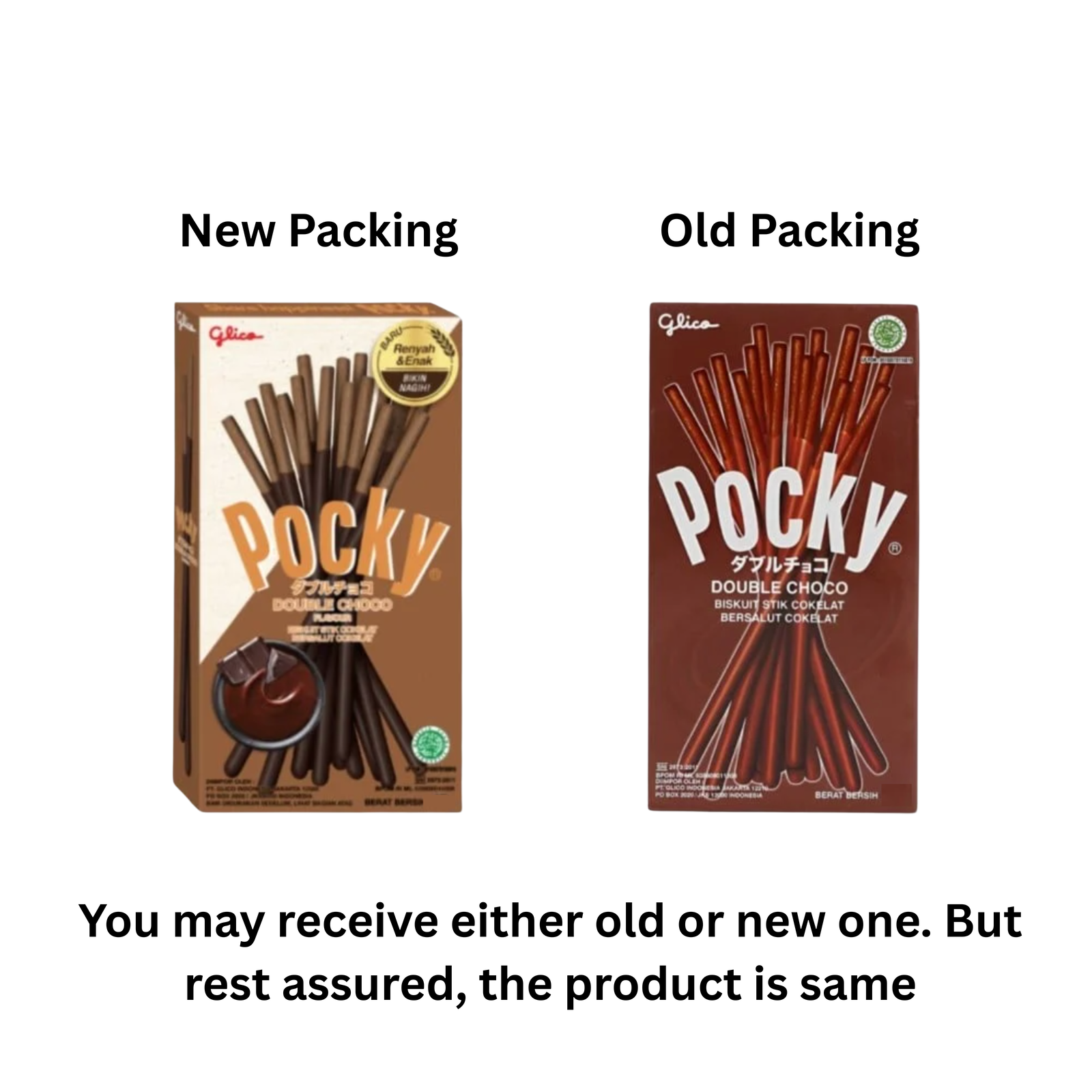 Pocky Pocky Double Choco - Buy at ₹122 Online | Instant Delivery - Zepto