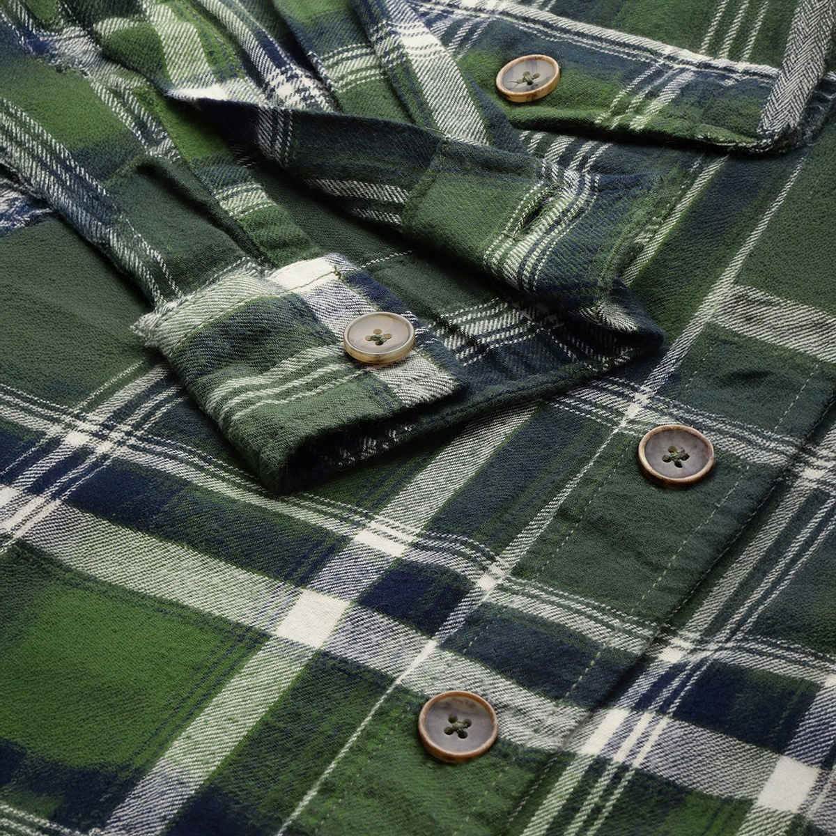 The Indian Garage Co Men's Regular Fit Checked Casual Shirt - Buy