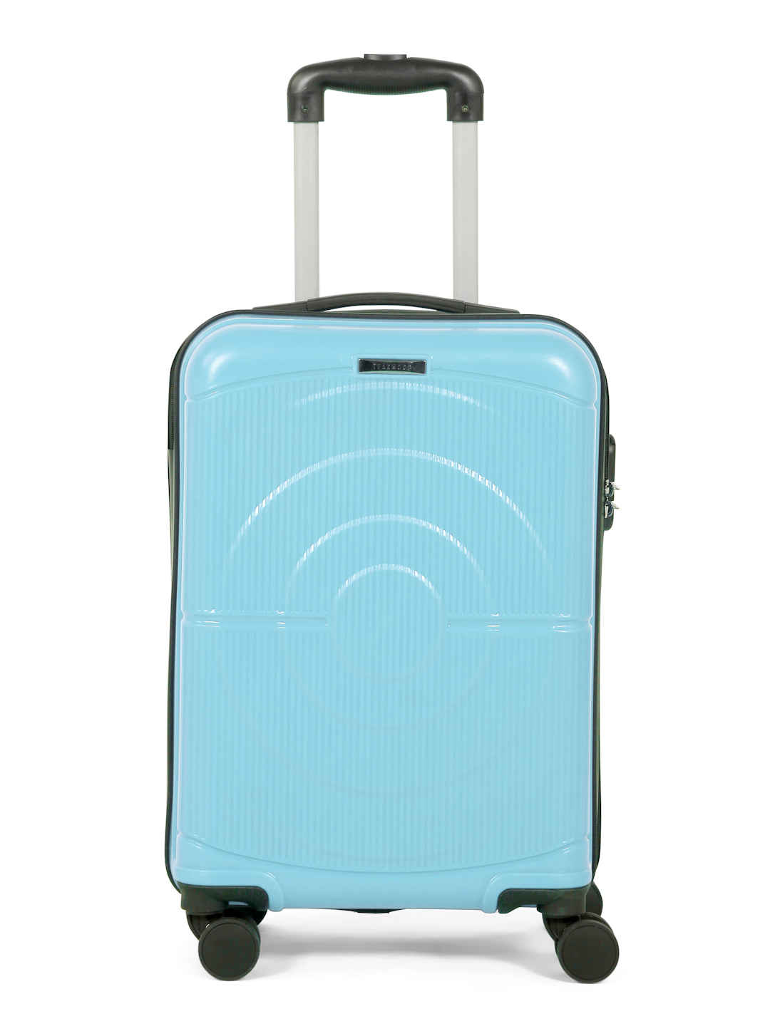 Teakwood Textured PP 32.2 L Retractable Hard Luggage - Buy at