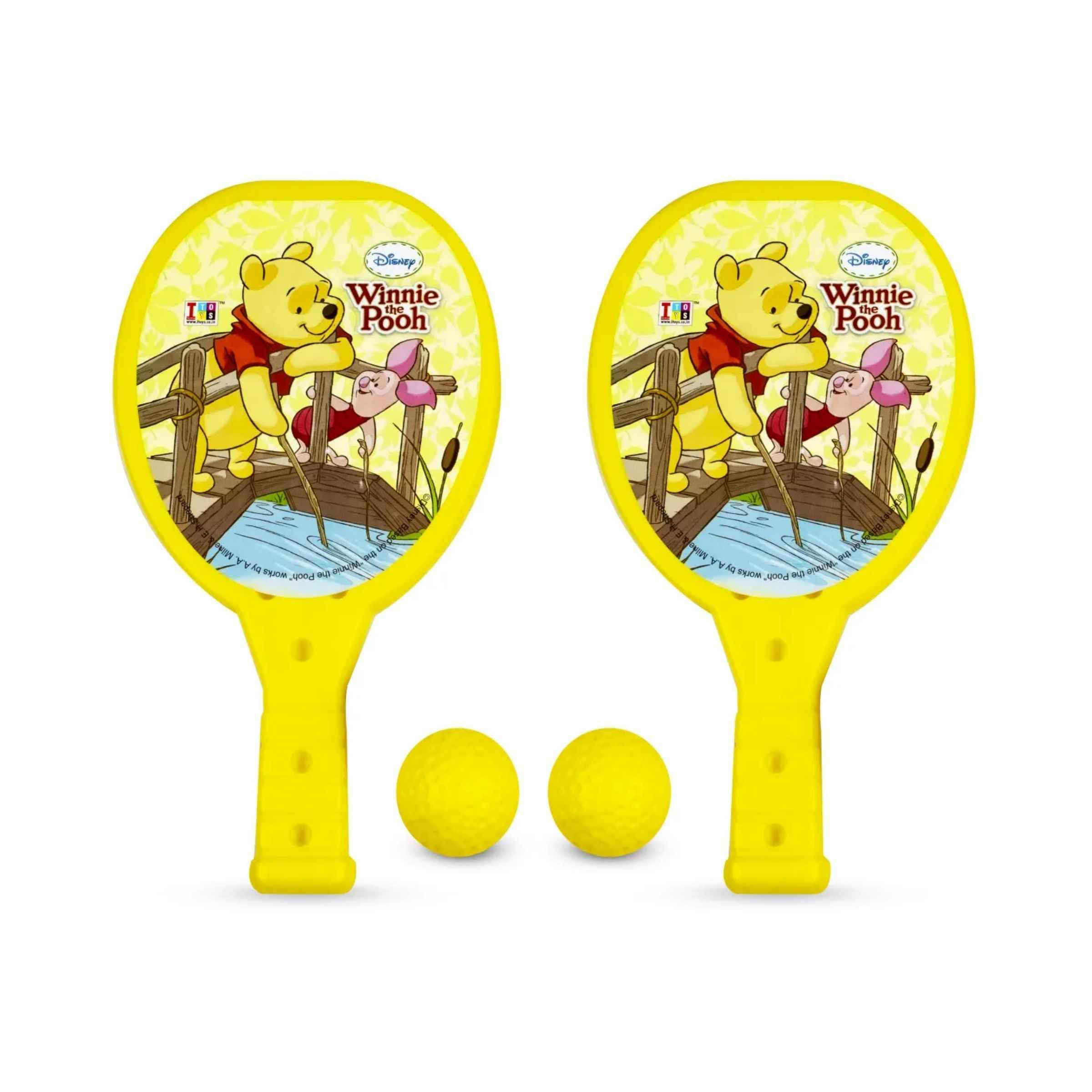Itoys My First Plastic Racket Set-winnie the Pooh (Colour May Vary
