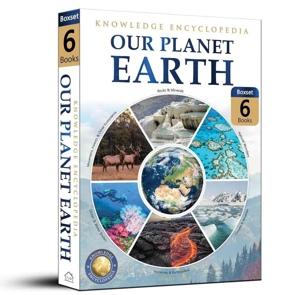 Our Planet Earth - Knowledge Encyclopedia Boxed Set (Set Of 6