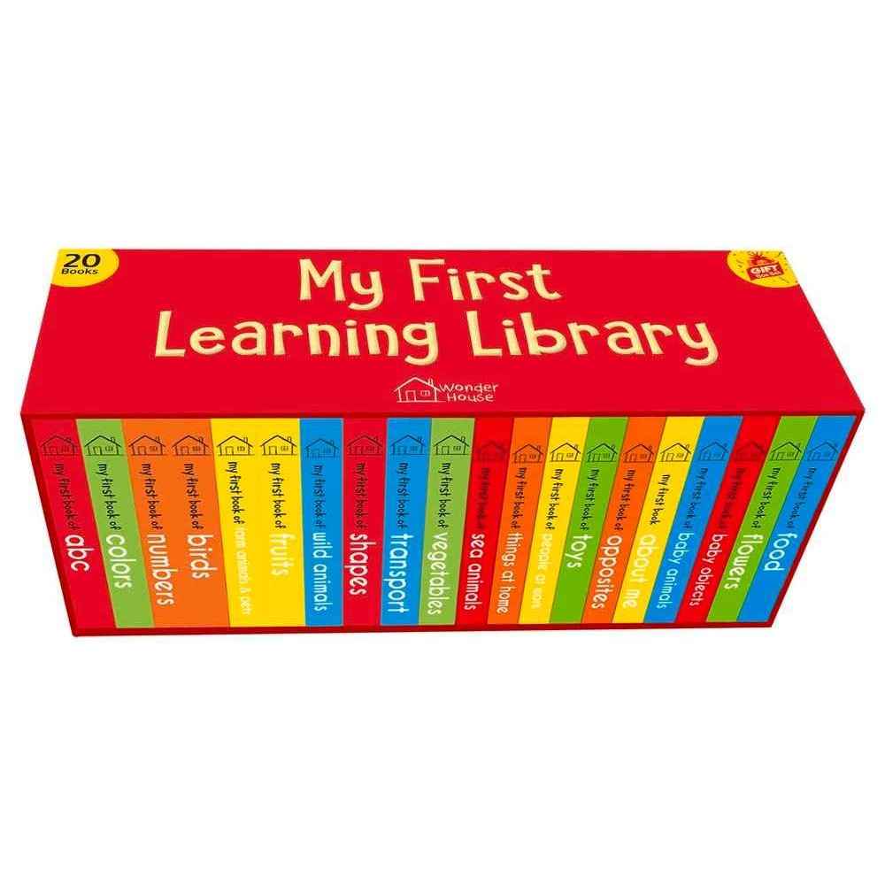 My First Complete Learning Library Boxset of 20 Board Books Gift