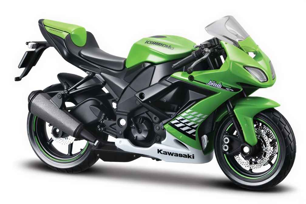 bikke！！ Maisto Licensed 1:18 Kawasaki Ninja Zx 10R Bike - Buy at ₹779