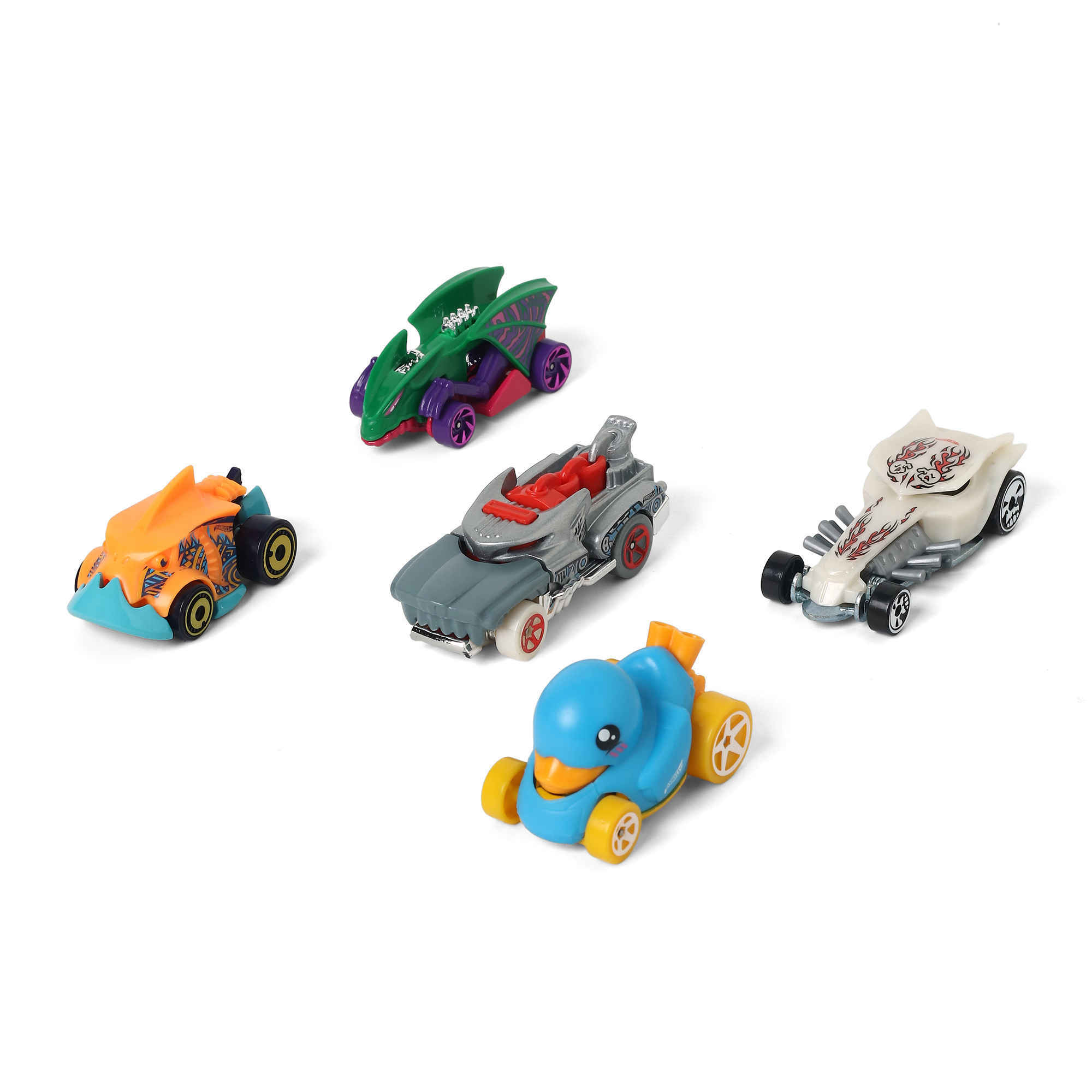 Hot Wheels 5-Car Pack of 1:64 Scale Vehicles STREET-BEAST - Buy at
