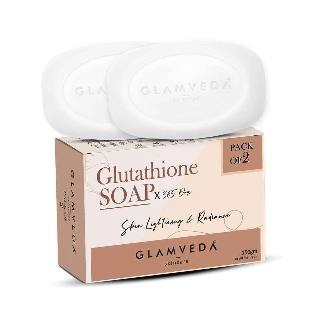 Glamveda Glutathione Skin Brightening and Perfecting Soap
