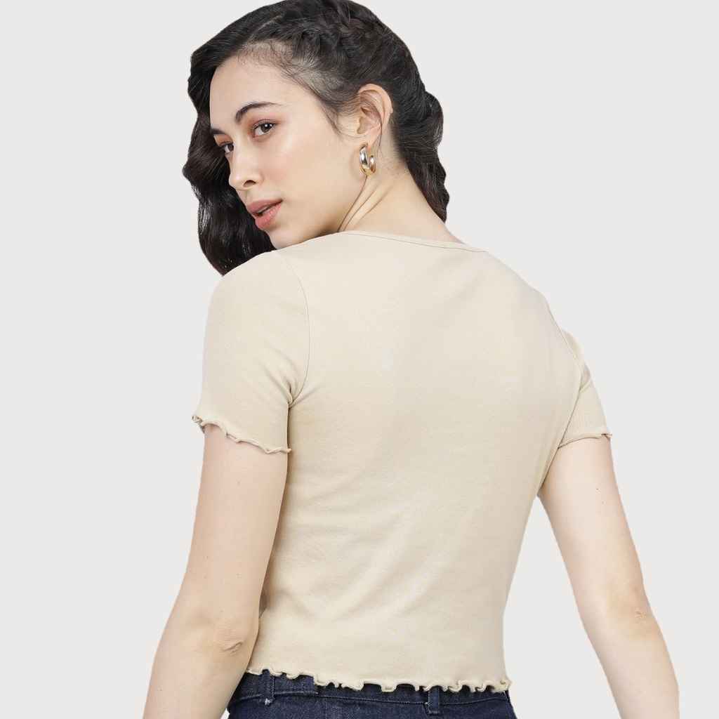 Tokyo Talkies Women's V-Neck T-shirt - Buy at ₹245 Online