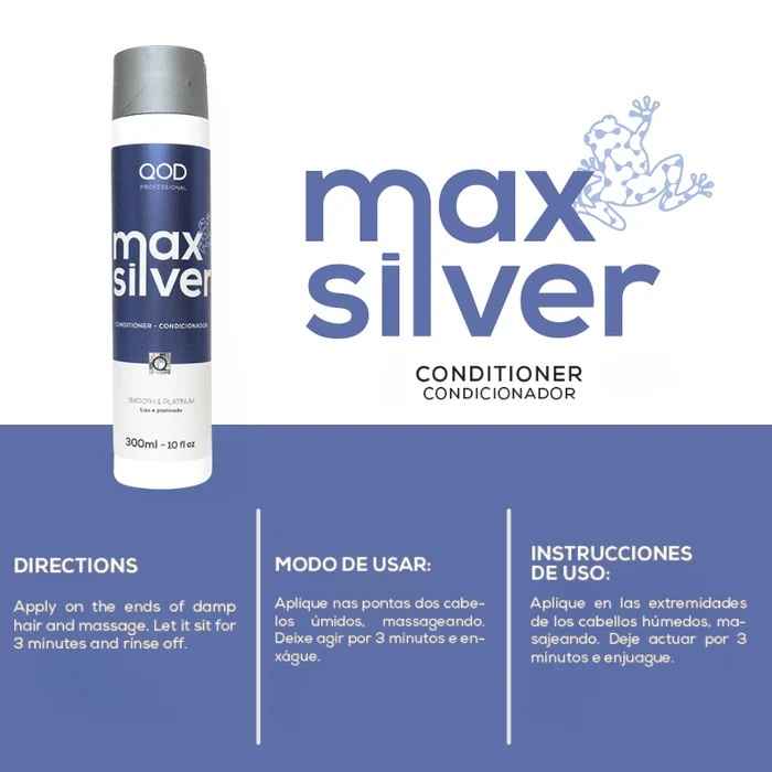Qod Professional Max Silver Conditioner - Buy at ₹1276 Online