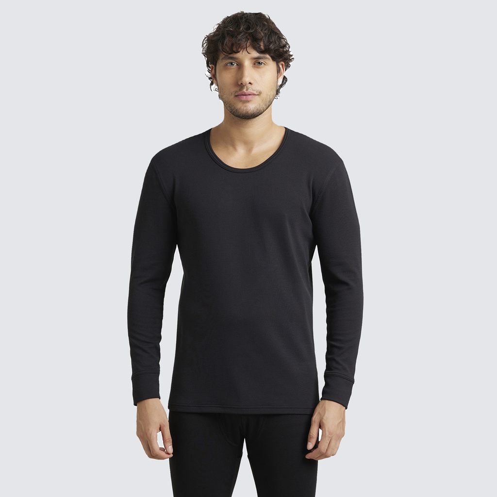 Jockey 2606 Men's Microfiber Elastane Stretch Fleece Full Sleeve