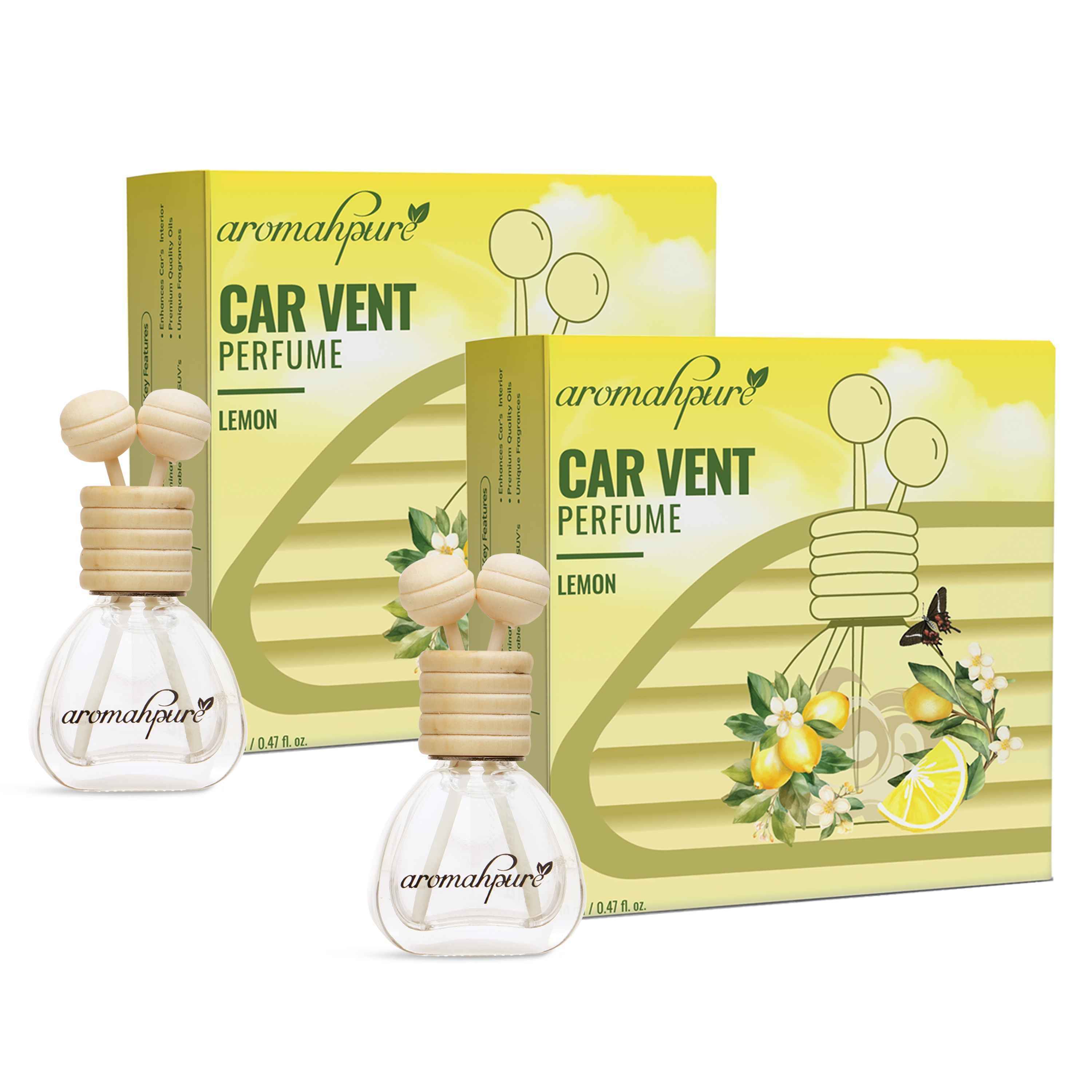 Aromahpure Car Perfume Vent Clip with Reed Stick - Buy at ₹399