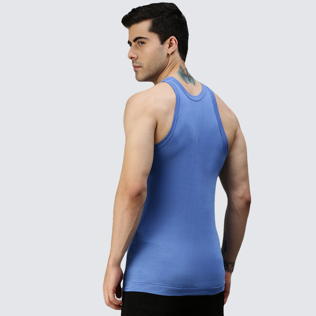 Lux Cozi Men's Colour Cotton Vest - Buy at ₹426 Online | Instant